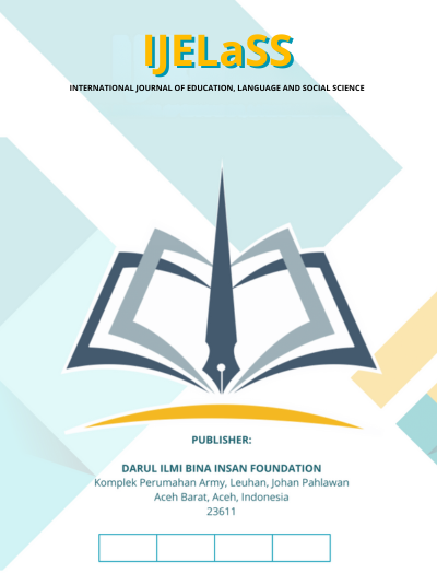 					View Vol. 4 No. 1 (2026): IJELaSS: International Journal of Education, Language and Social Science (In Press)
				